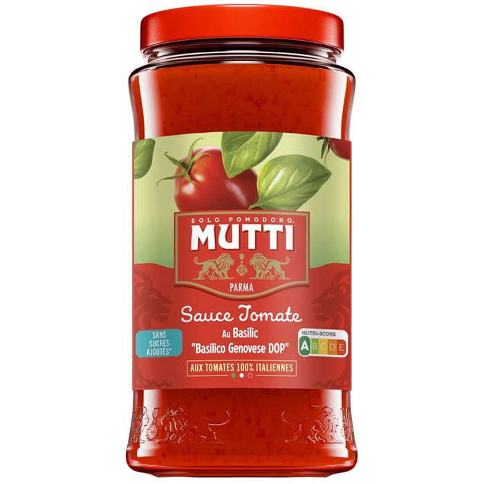 MUTTI – Sauce tomate et basilic 400g