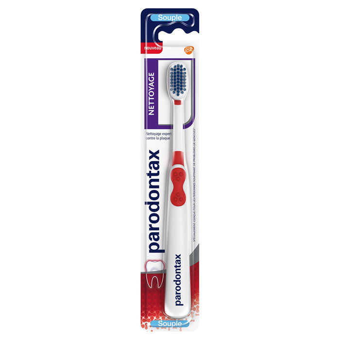 PARODONTAX – Brosse à dents souple 1 unité