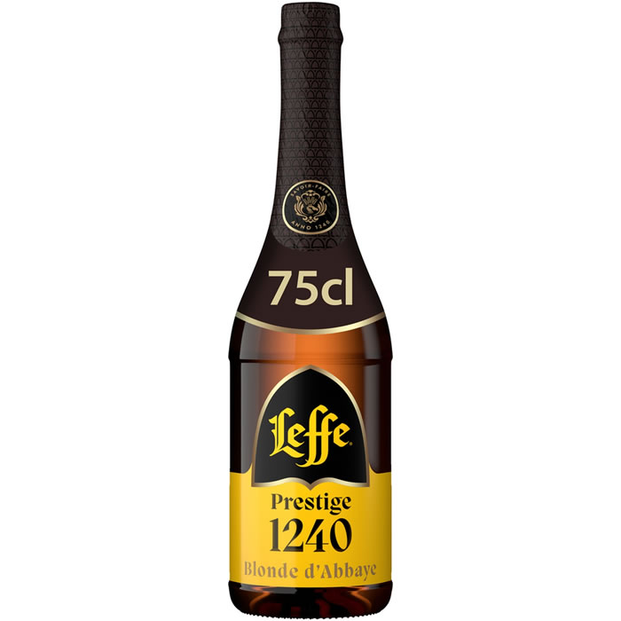 LEFFE Prestige – Bière blonde d’Abbaye 75 cl