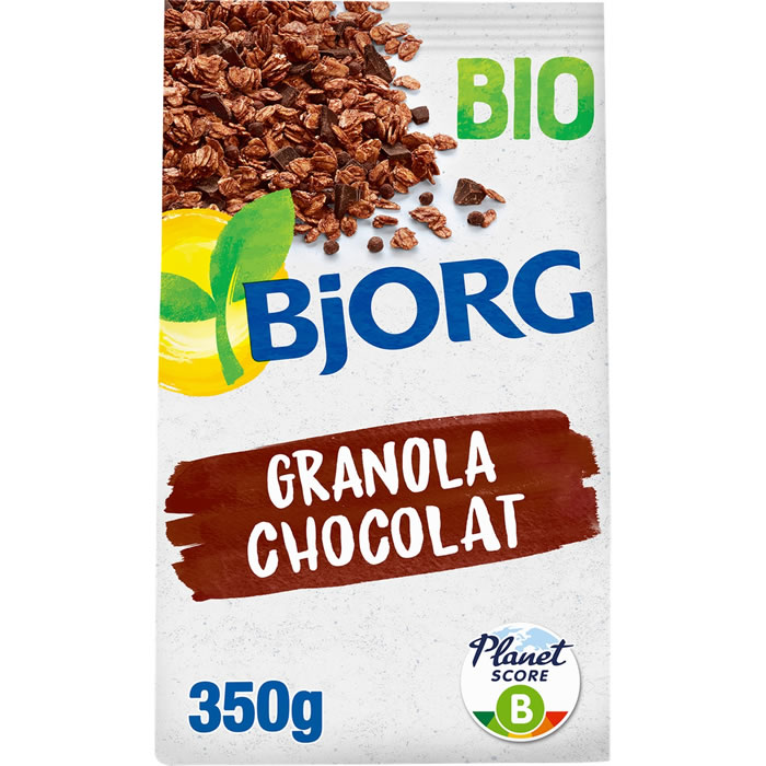 BJORG – Céréales granola au chocolat bio 350 g