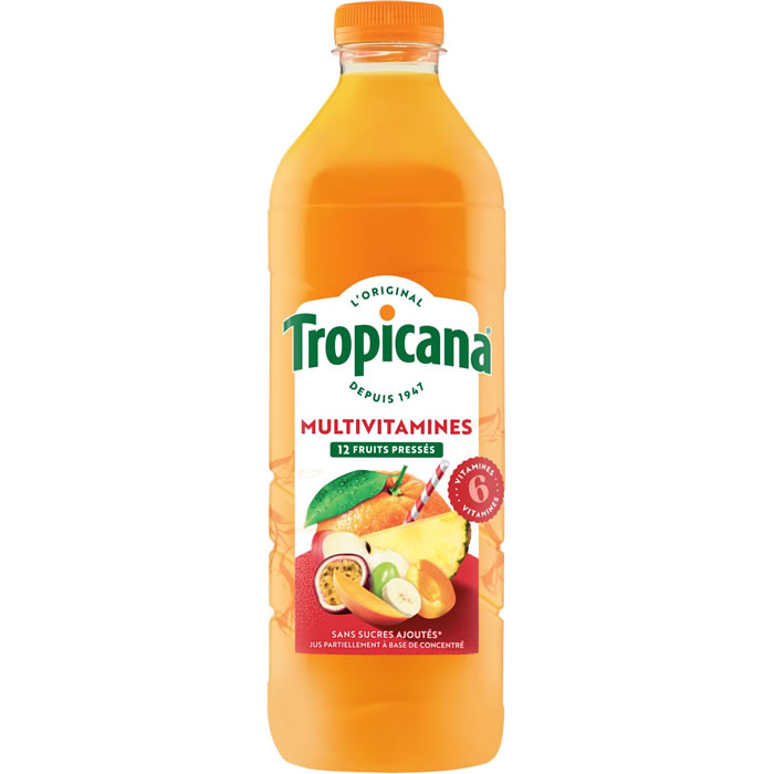 TROPICANA Essentiels – Jus multivitaminé 1,5 L