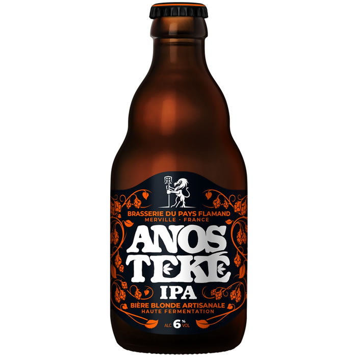 ANOSTEKE – Bière blonde artisanale IPA 33 cl