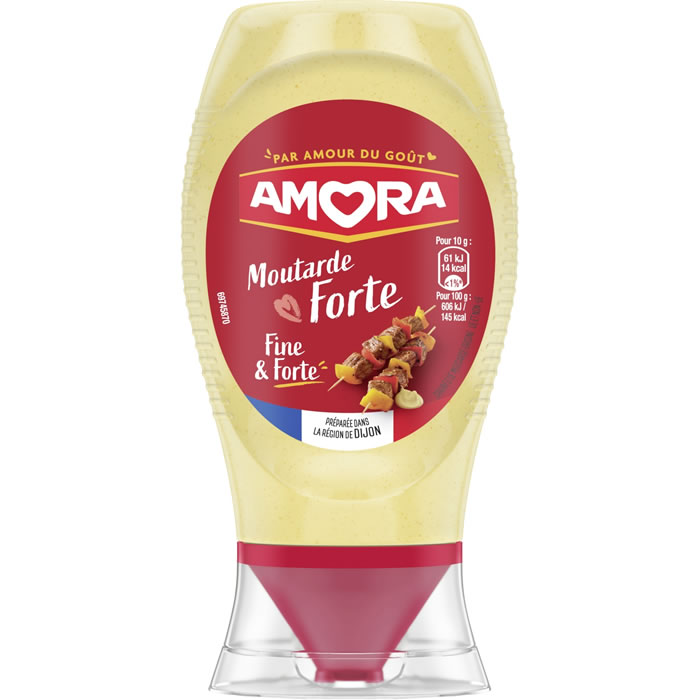 AMORA – Moutarde forte – 265g