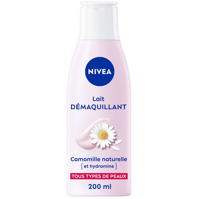 NIVEA – Lait démaquillant à la camomille yeux et visage 200 ml
