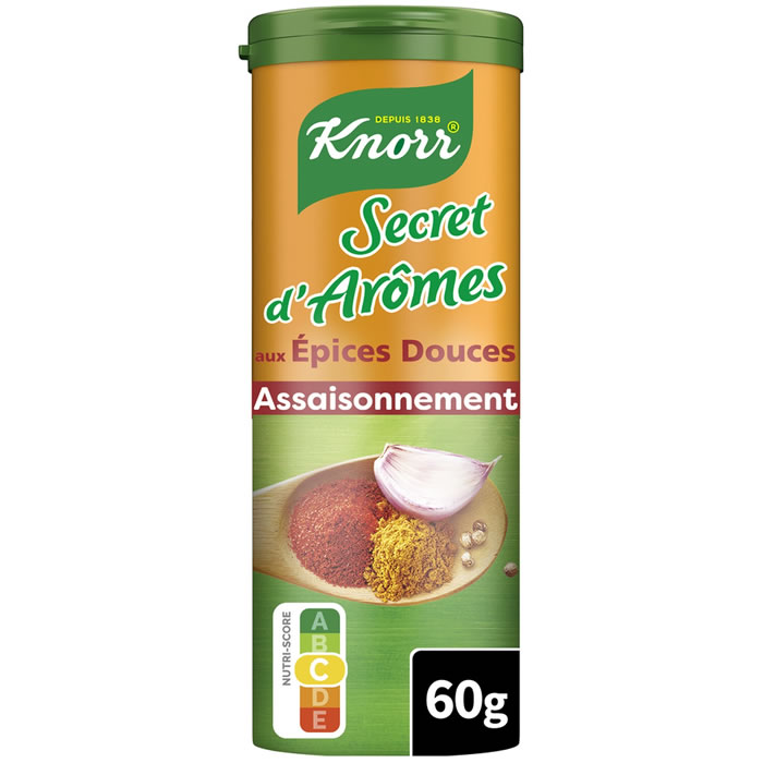 KNORR Secret d’Arômes Assaisonnement aux épices douces 60g