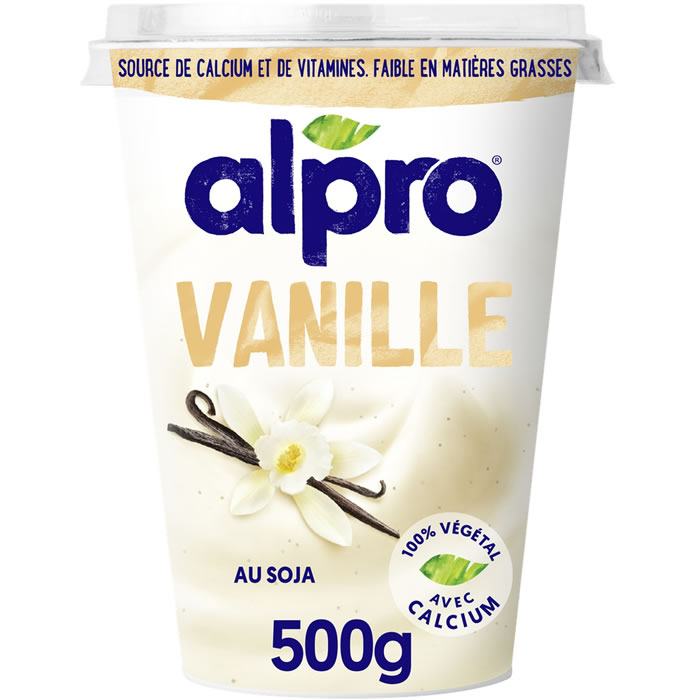 ALPRO – Dessert végétal soja et vanille
