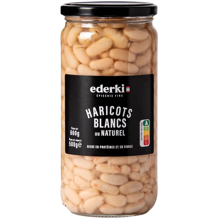 EDERKI – Haricots blancs Grand Format 660g