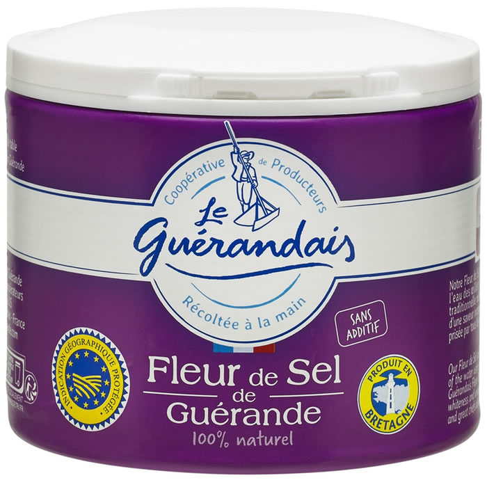 LE GUERANDAIS Fleur de Sel de Guérande IGP 125g