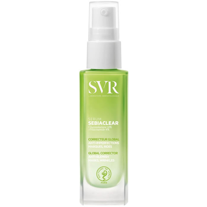 SVR Sebiaclear Sérum correcteur anti imperfections à la niacinamide 30 ml