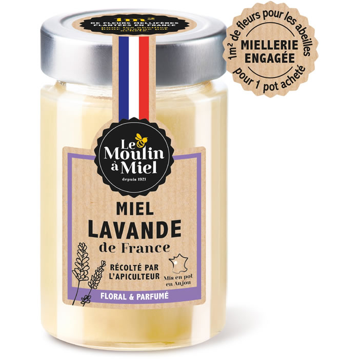 LE MOULIN À MIEL – Miel de lavande 250g 250 g