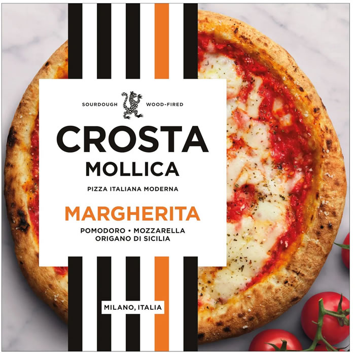 CROSTA & MOLLICA – Pizza margherita tomate et fromage (403g)
