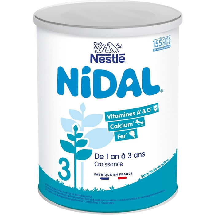 Lait de croissance en poudre 12/36 mois NESTLE Nidal
