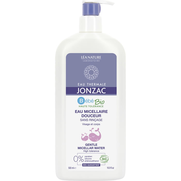 EAU THERMALE JONZAC – Eau micellaire visage et corps bio 500 ml