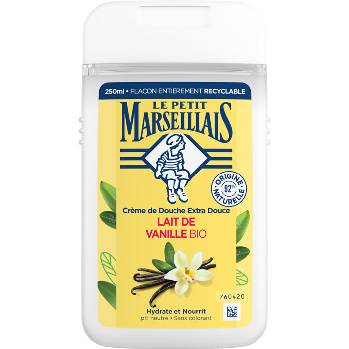 LE PETIT MARSEILLAIS – Crème douche au lait de vanille 250 ml
