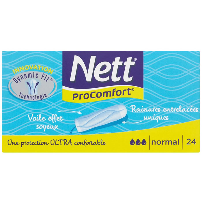 NETT ProComfort Tampon normal sans applicateur x24