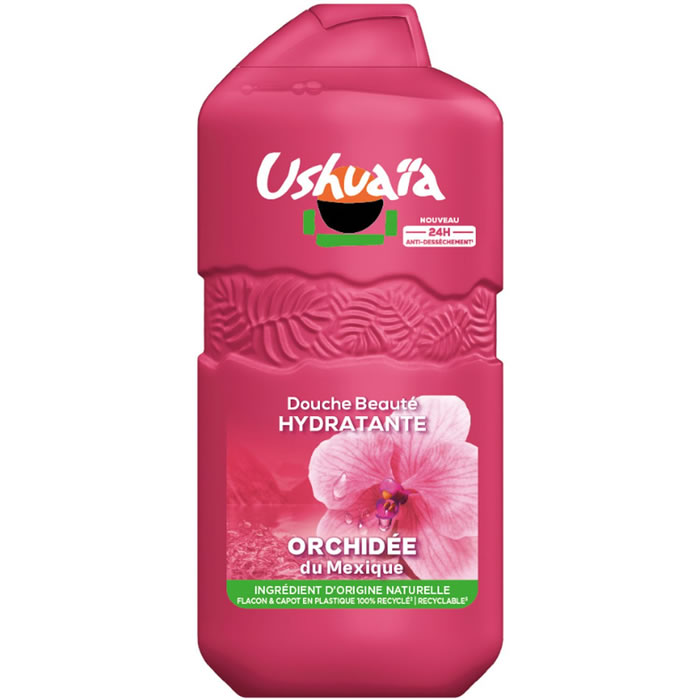 USHUAIA Hydratant – Gel douche à l’orchidée du Mexique 280 ml