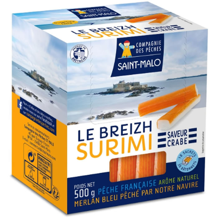 Bâtonnets de surimi – COMPAGNIE PECHES ST MALO