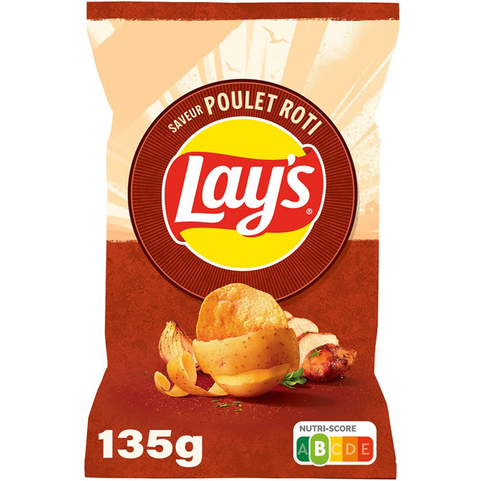 LAY’S – Chips saveur poulet rôti 135g