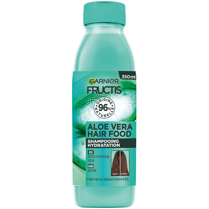 GARNIER Fructis Hair Food – Shampoing hydratant à l’aloe vera 350 ml