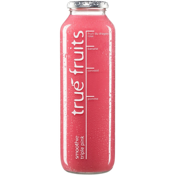 TRUE FRUITS – Smoothie Triple Pink 75 cl