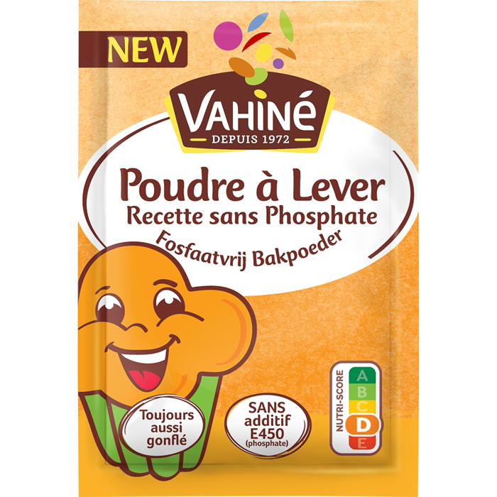 VAHINE – Poudre à lever 6 x 8 g