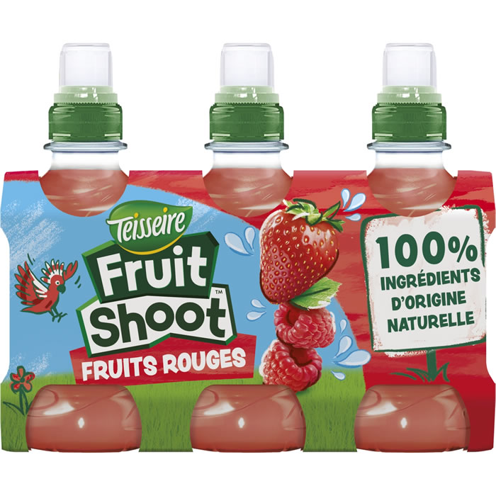 TEISSEIRE – Boisson aux fruits rouges Fruit Shoot 6 x 20 cl