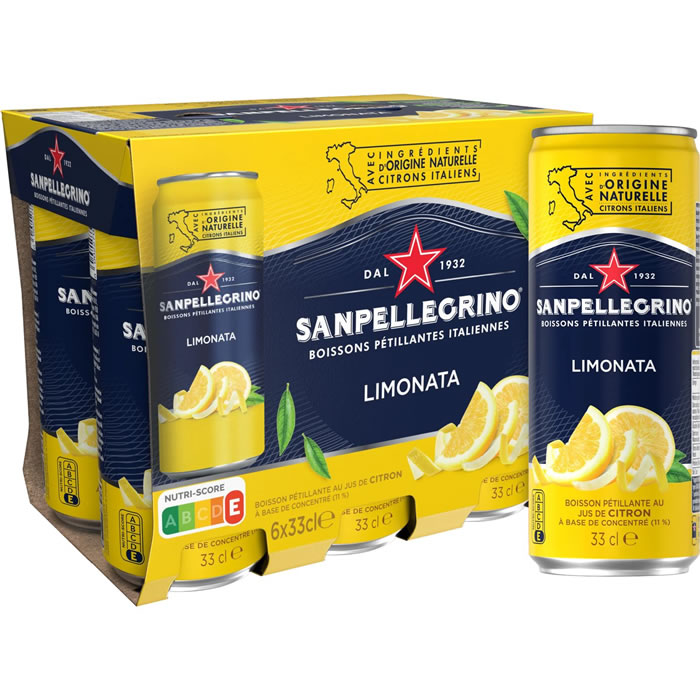 SAN PELLEGRINO – Limonata 6 x 33 cl