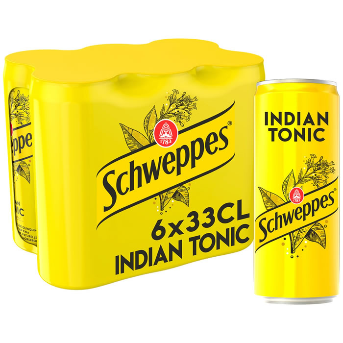 SCHWEPPES – Indian Tonic 6 x 33 cl