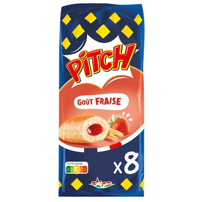PASQUIER Pitch Brioches fourrées à la fraise