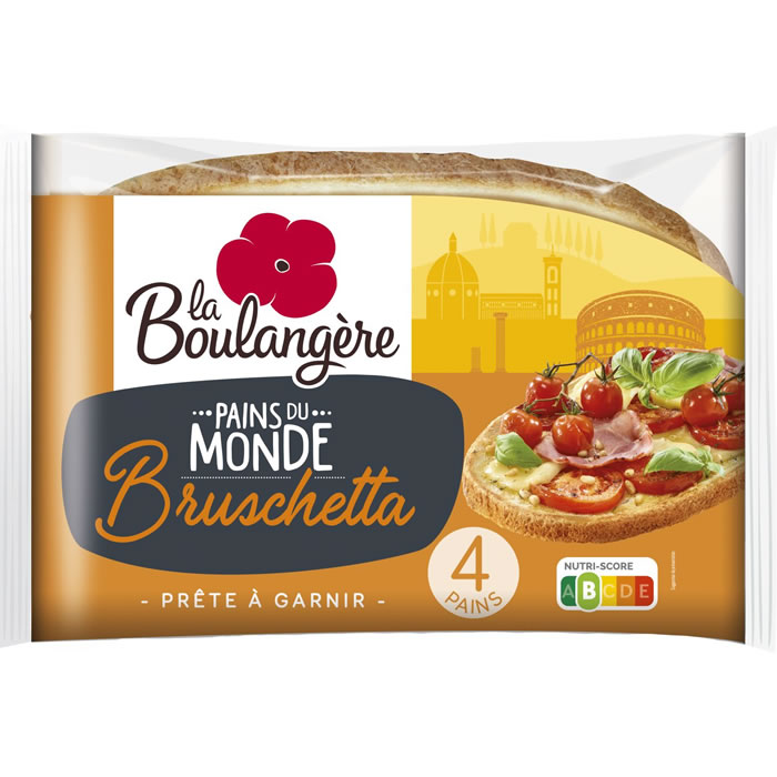 LA BOULANGERE – Pain bruschetta nature 400g
