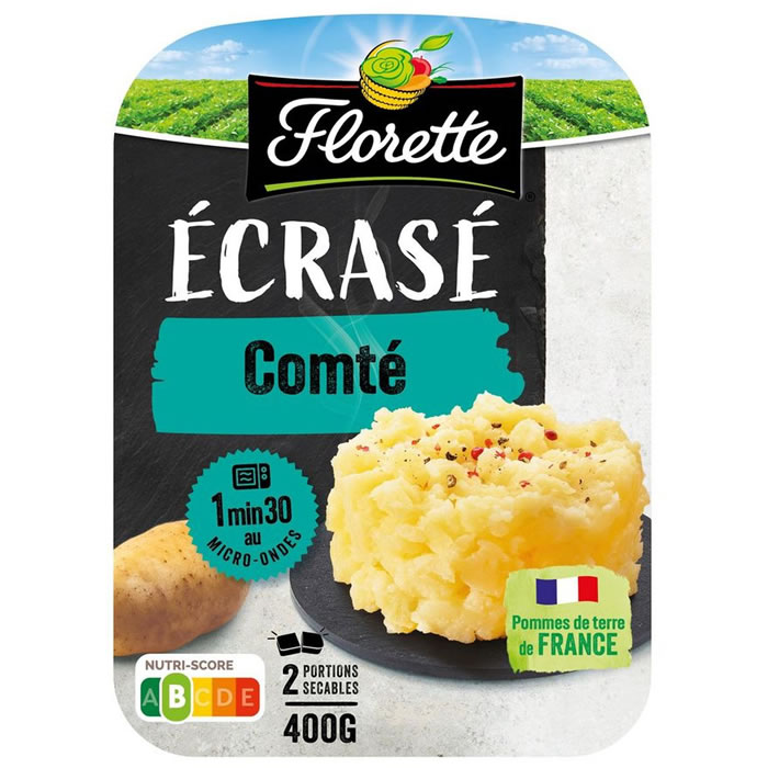 Florette – Ecrasé de pommes de terre au comté 2 x 200 g