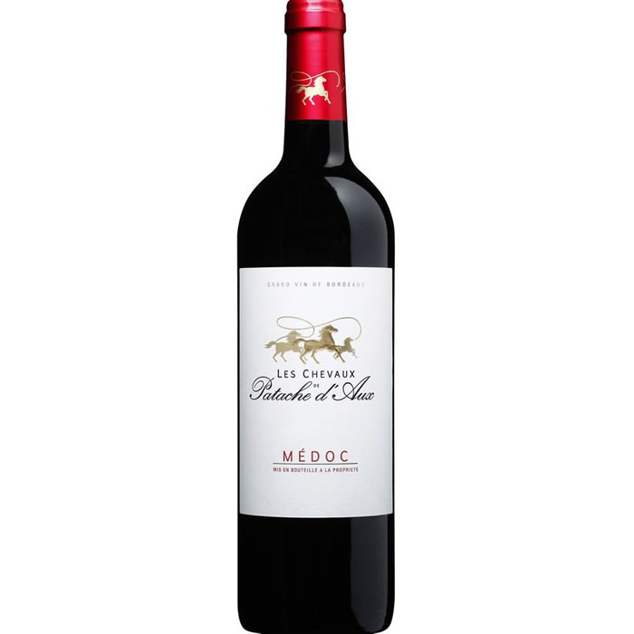 Vin rouge HVE AOP MEDOC Les Chevaux de Patache d’Aux 75 cl