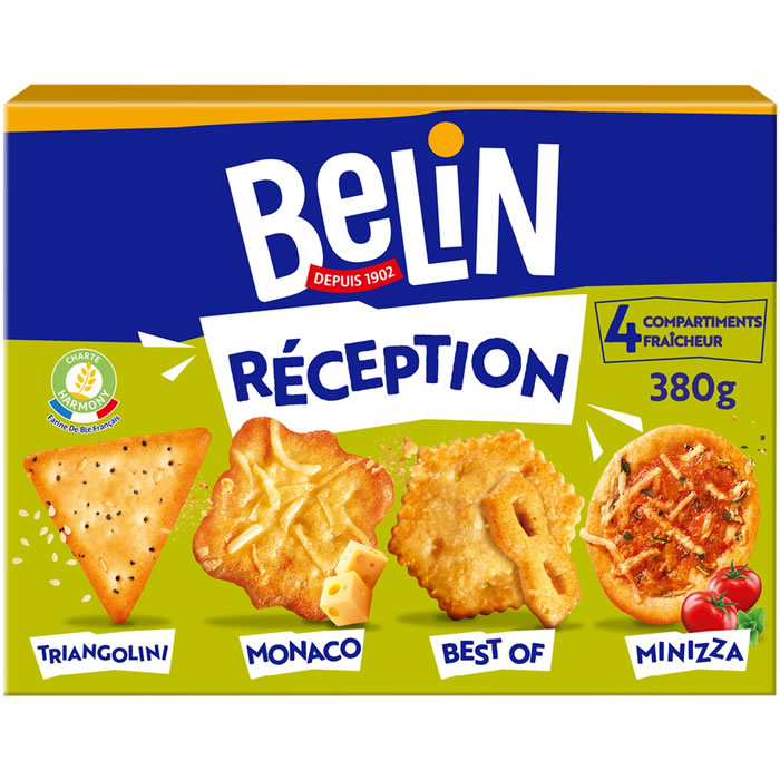 BELIN Réception – Assortiment de crackers 380g