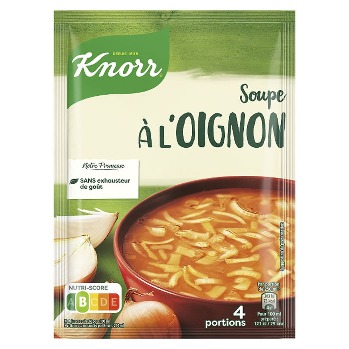 KNORR – Soupe instantanée à l’oignon 84cl
