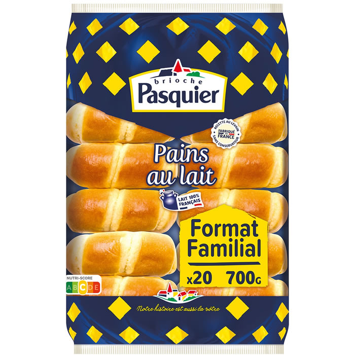 PASQUIER – Pain au lait 2x350g