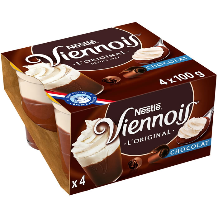 Nestlé Le Viennois – Dessert au chocolat 4x100g
