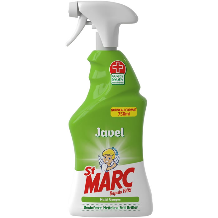 ST MARC Nettoyant spray multi-usages avec javel 750 ml