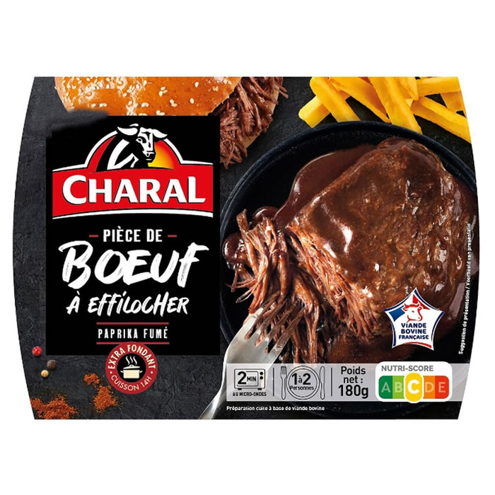CHARAL – Boeuf à effilocher 180 g