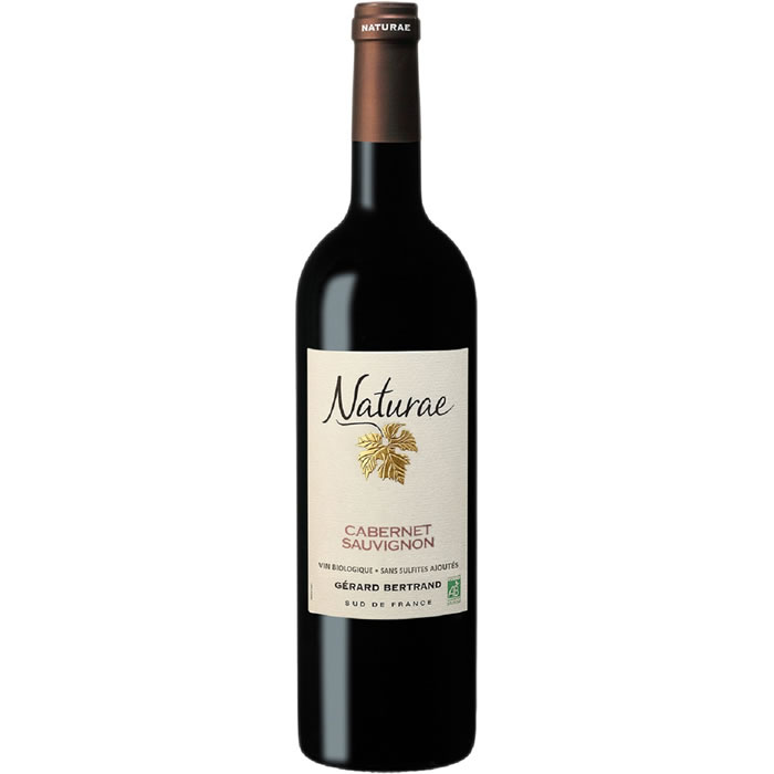 Vin rouge bio IGP PAYS D’OC Gérard Bertrand – Cabernet Sauvignon 75 cl