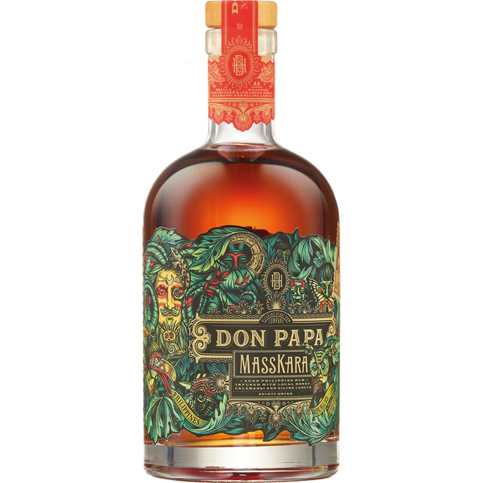 DON PAPA – MassKara Rhum ambré des Philippines 70cl