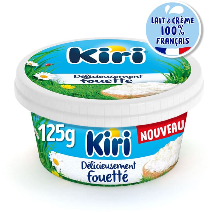 KIRI – Fromage fondue fouetté à tartiner 125g