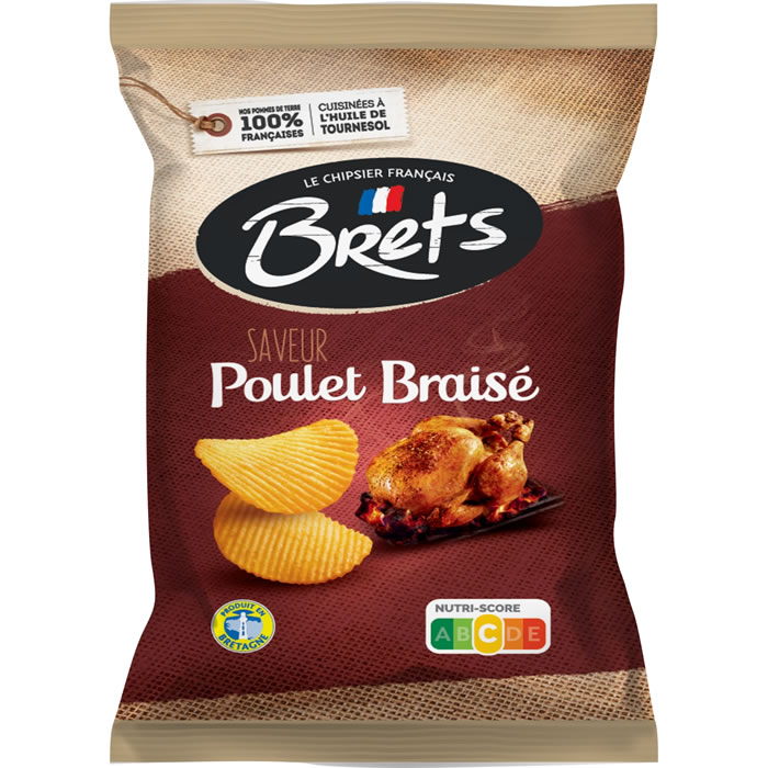 BRET’S – Chips saveur poulet braisé 125g
