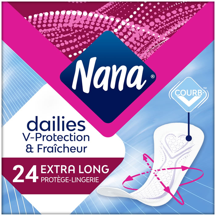 NANA Curve Fit Protège-slips extra long x24