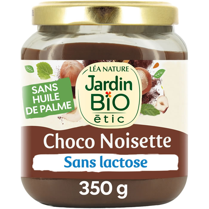 JARDIN BIO Étic – Pâte à tartiner cacao & noisettes sans lactose bio 350g 350 g