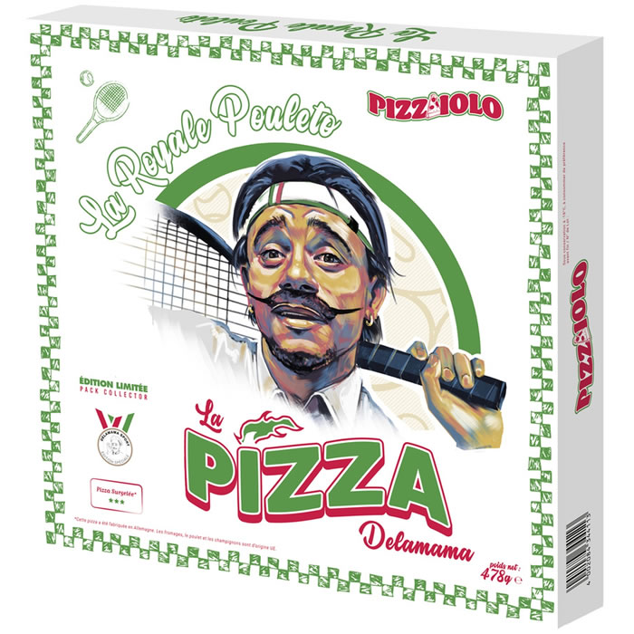 PIZZAIOLO Mister V Delamama – Pizza poulet et crème 478g