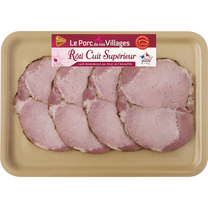 LE PORC DE NOS VILLAGES Rôti cuit supérieur