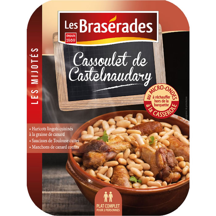 LES BRASERADES – Cassoulet de Castelnaudary 700 g