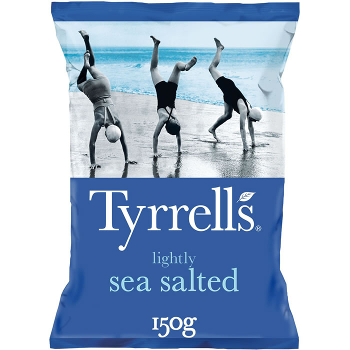 TYRRELLS – Chips nature au sel marin 150g