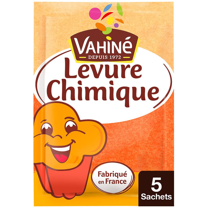 VAHINE – Levure chimique – 5x11g