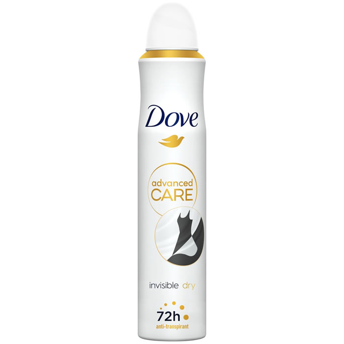 DOVE Advanced Care – Déodorant spray anti-transpirant freesia et violette 72h 200 ml